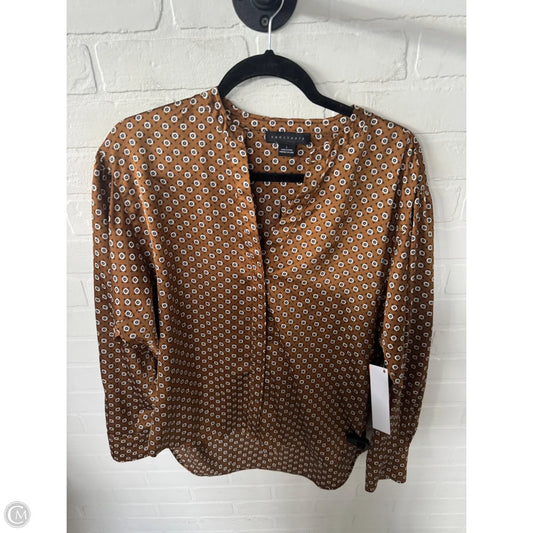 Top  3/4 Sleeve By Sanctuary In Brown, Size: L