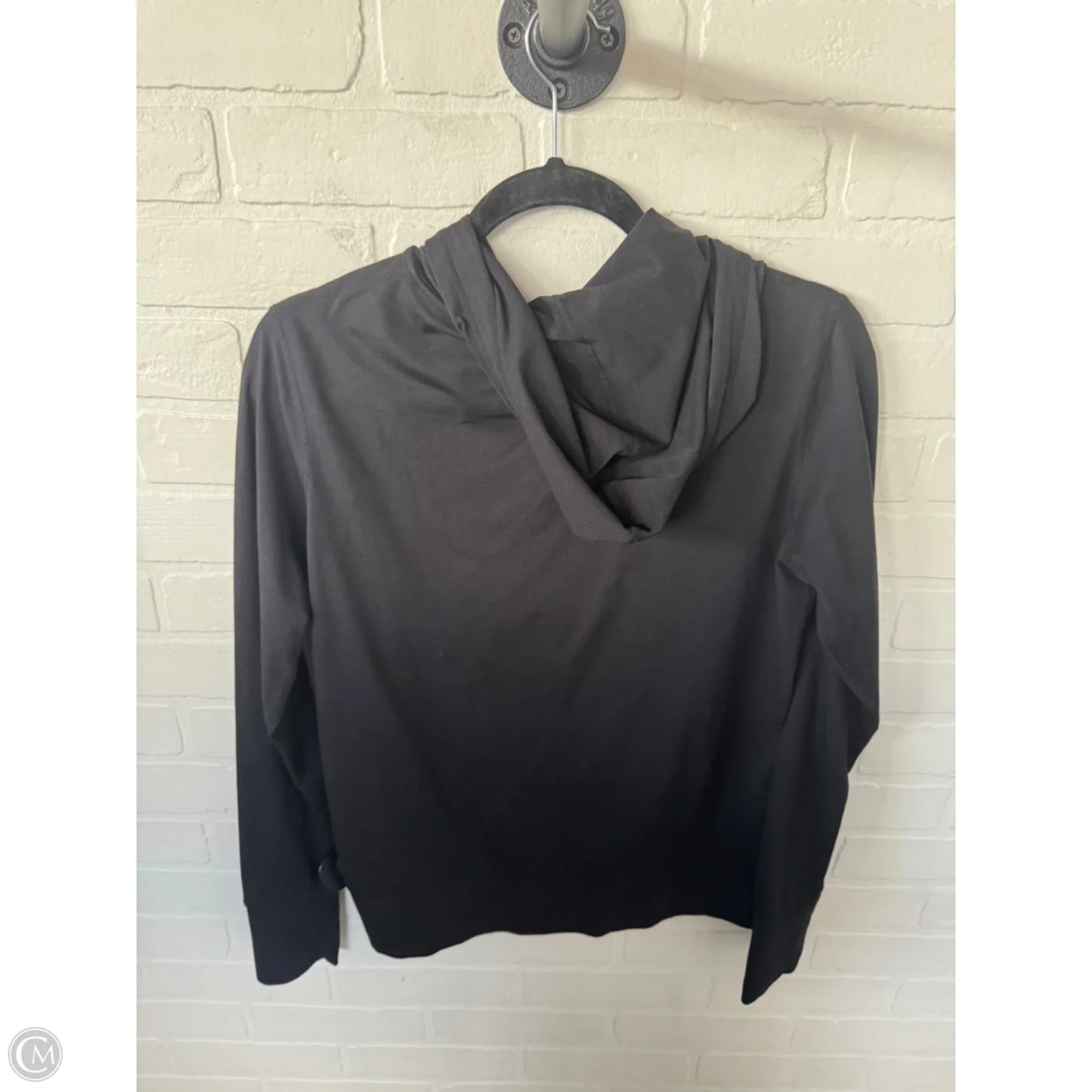 Athletic Sweatshirt Hoodie By Vuori In Black, Size: S