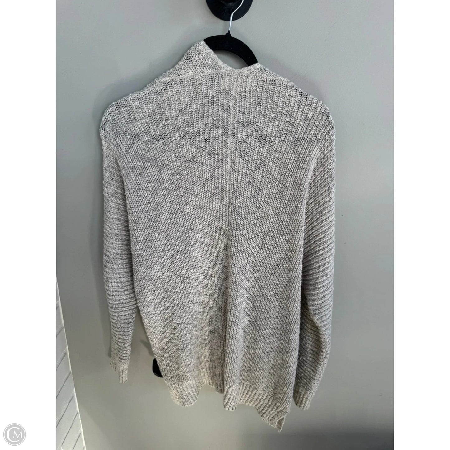 Sweater Cardigan By Olive And Oak In Cream & Grey, Size: Xs