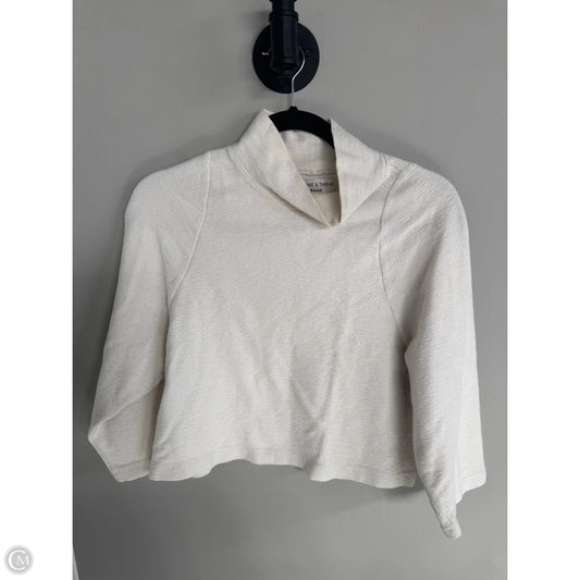 Top 3/4 Sleeve By Madewell In Cream, Size: Xs