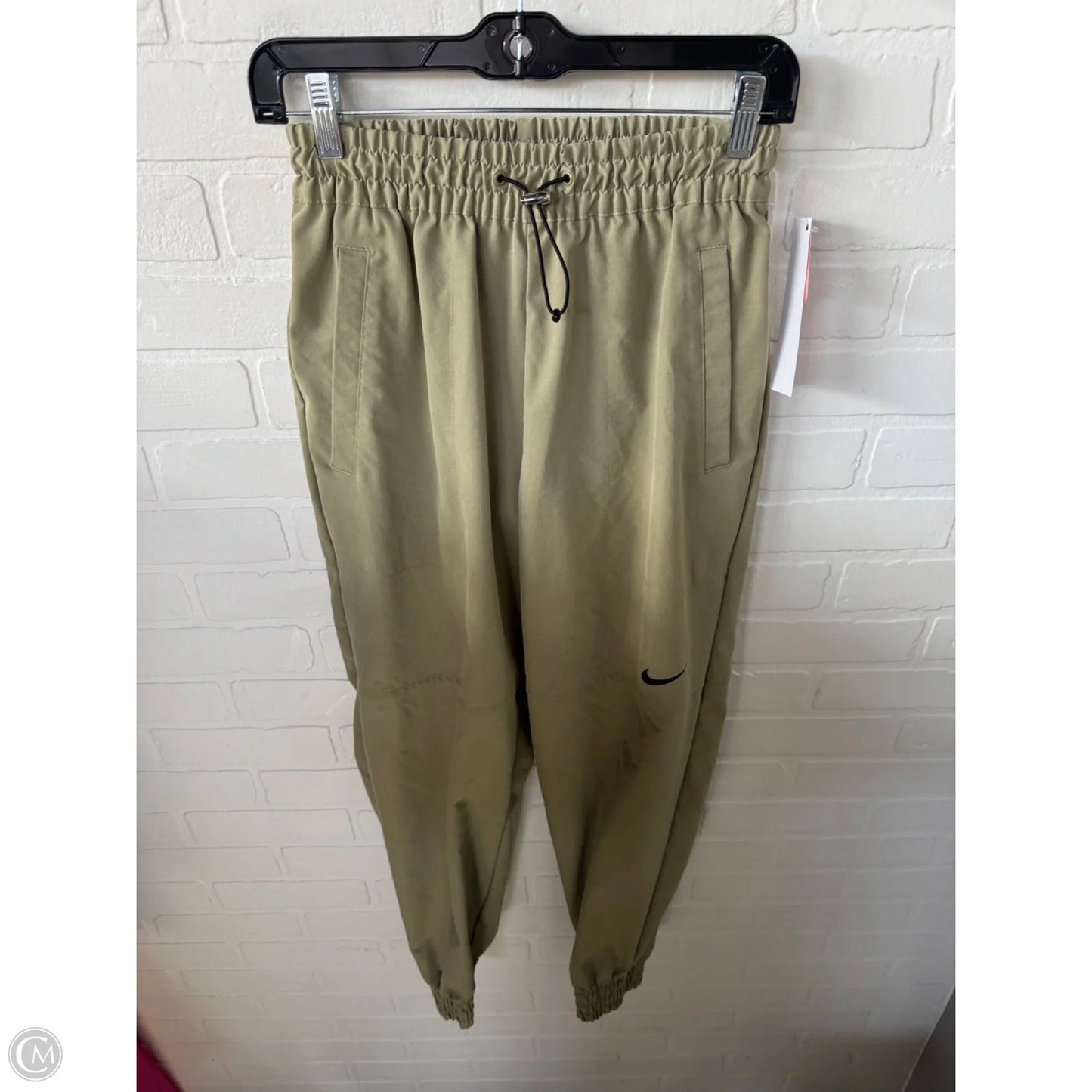 Athletic Pants By Nike Apparel In Green, Size: 4