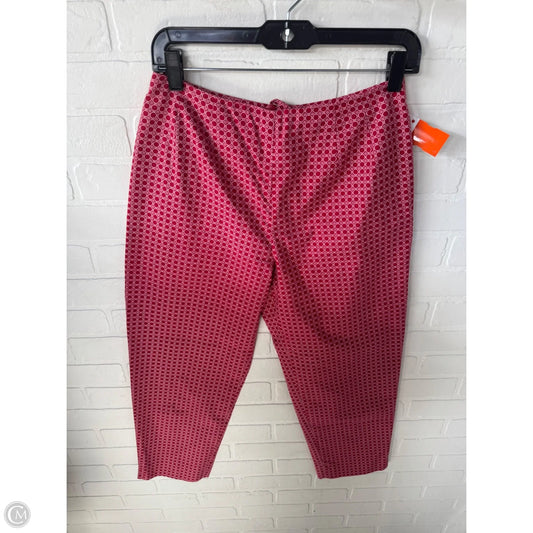 Pants Other By Talbots In Red & White, Size: 4
