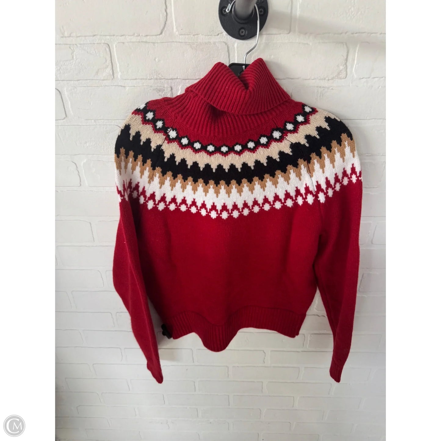 Sweater By Ann Taylor In Red, Size: S