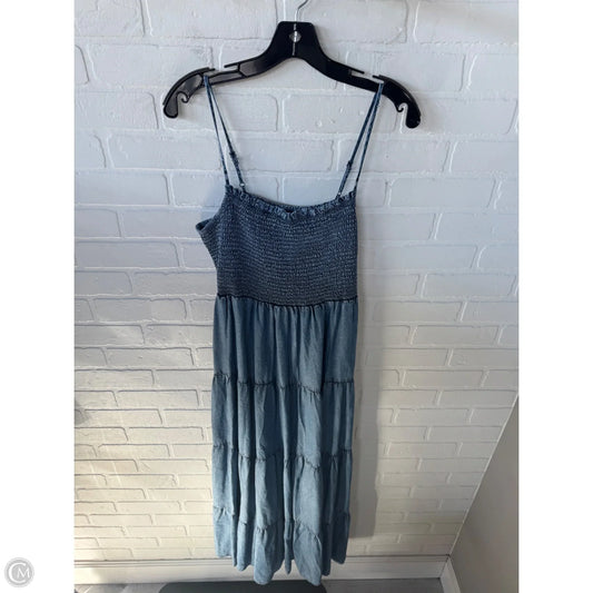 Dress Casual Maxi By Z Supply In Blue, Size: Xl