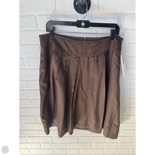 Skirt Mini & Short By Banana Republic In Brown, Size: 12