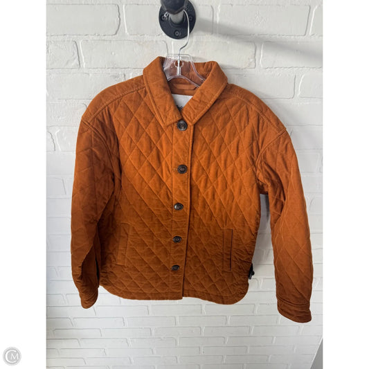 Jacket Puffer & Quilted By Madewell In Brown, Size: S