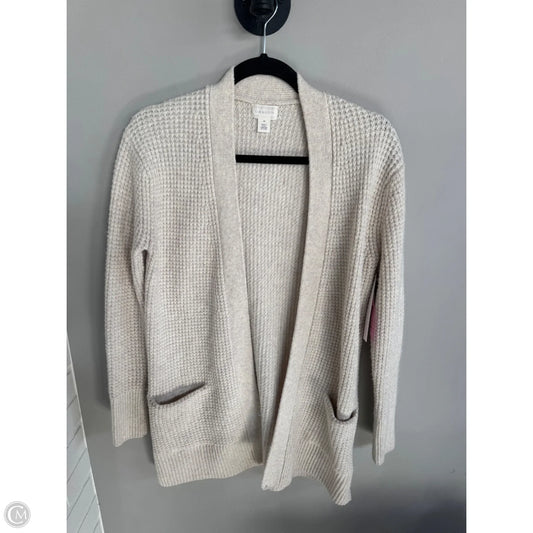 Sweater Cardigan By Caslon In Cream, Size: Xs
