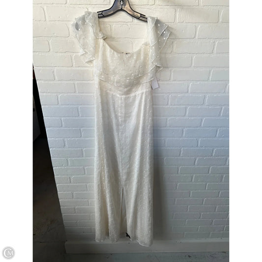 Dress Party Long By Modcloth In Cream, Size: S