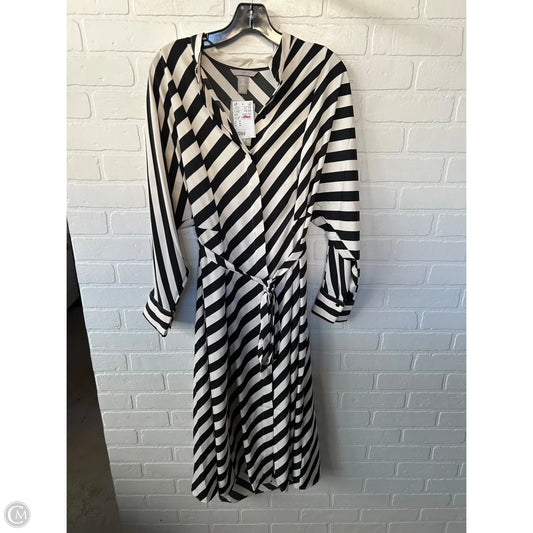 Dress Work By H&m In Black & Cream, Size: M