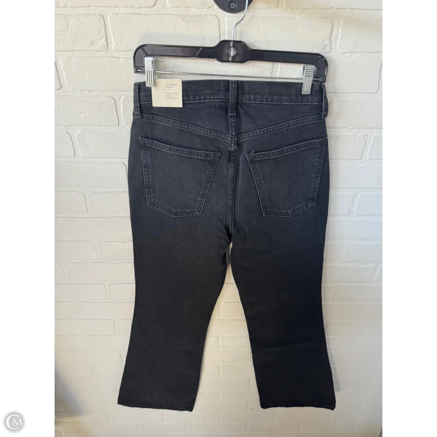 Jeans Flared By Universal Thread In Black Denim, Size: 6