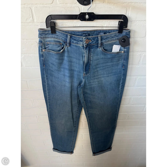 Jeans Straight By J. Jill In Blue Denim, Size: 10