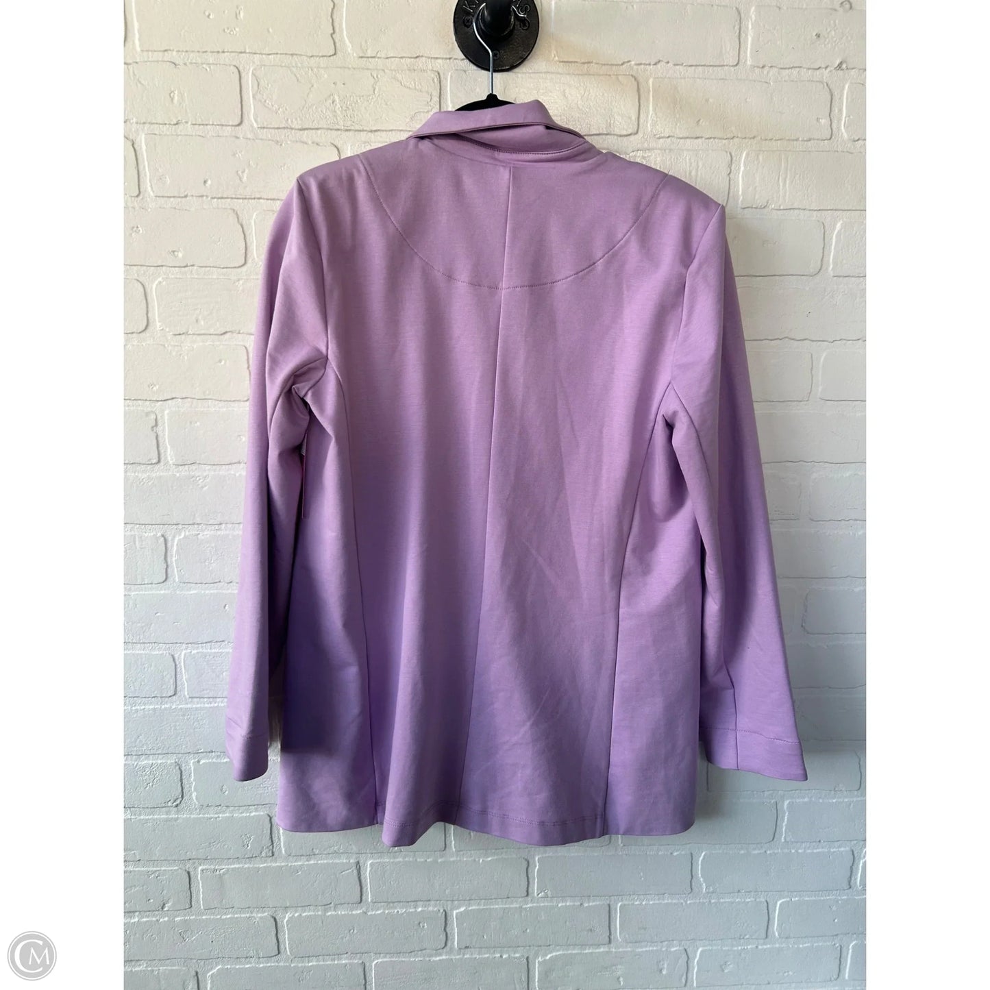 Blazer By Clothes Mentor In Purple, Size: S