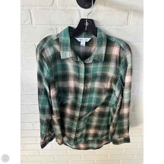 Top Long Sleeve By Old Navy In Green, Size: L