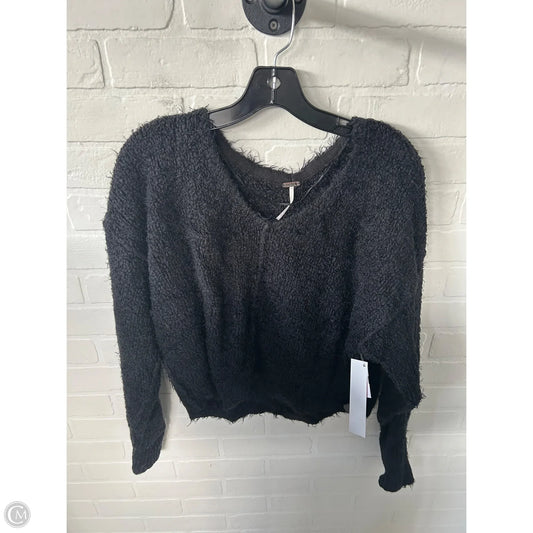 Sweater By Free People In Black, Size: Xs