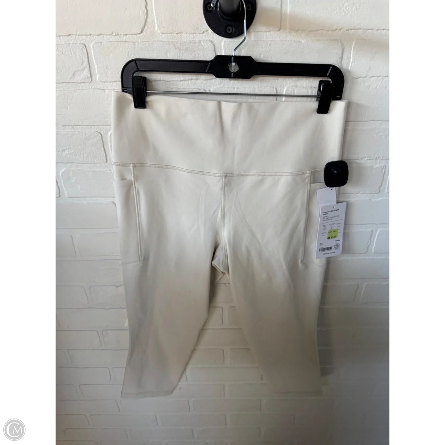 Athletic Capris By Athleta In Cream, Size: 12