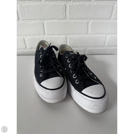 Shoes Sneakers Platform By Converse In Black, Size: 6