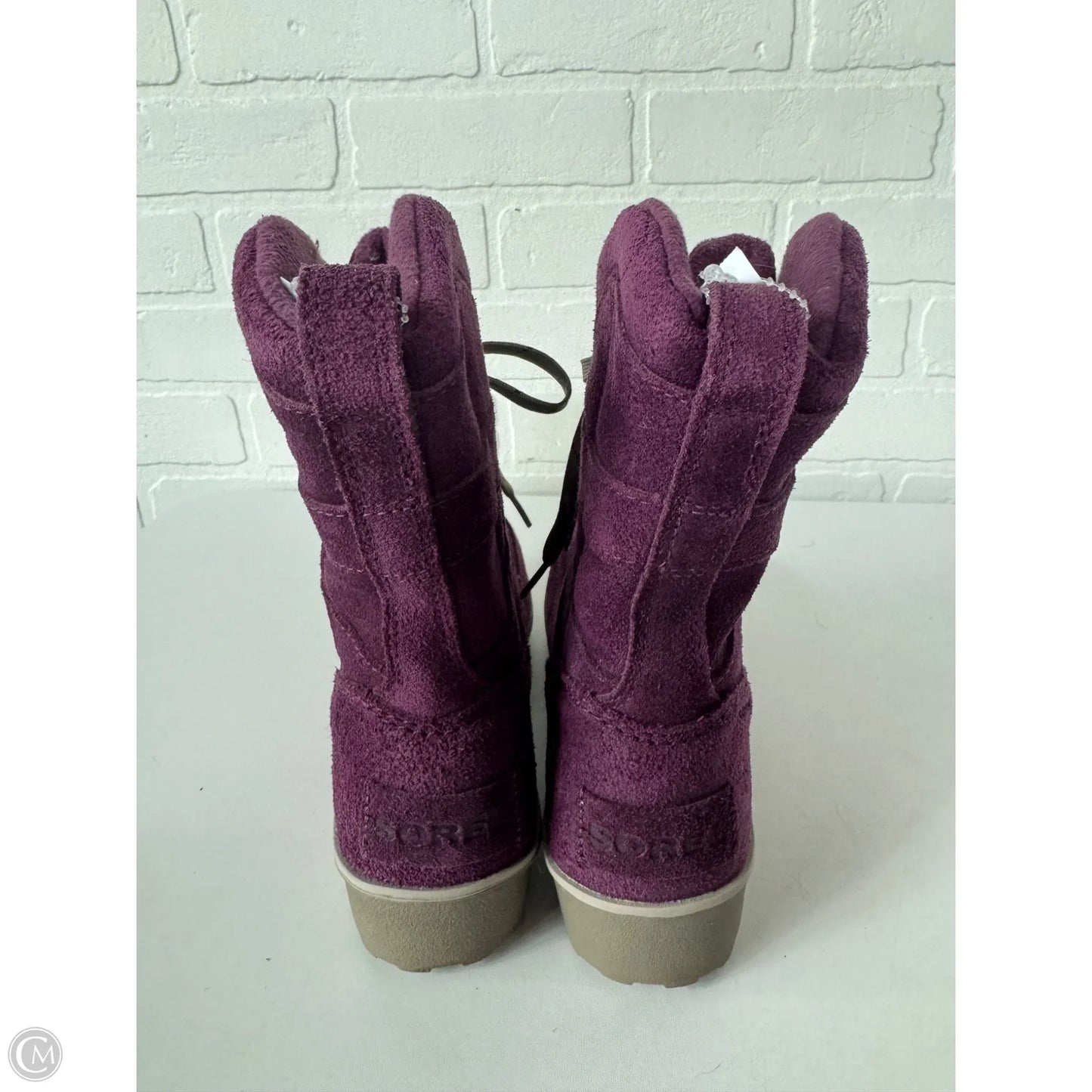 Boots Snow By Sorel In Purple, Size: 7