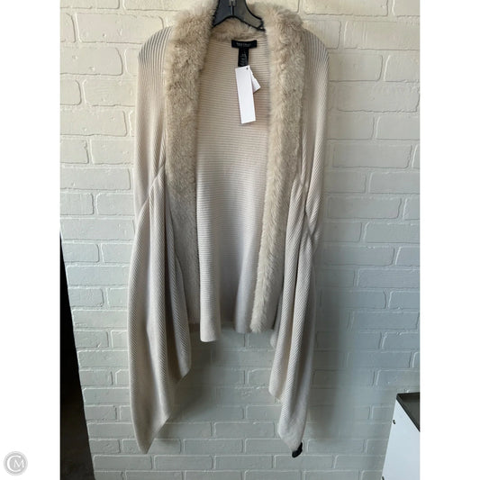 Shawl By White House Black Market In Cream, Size: Xs
