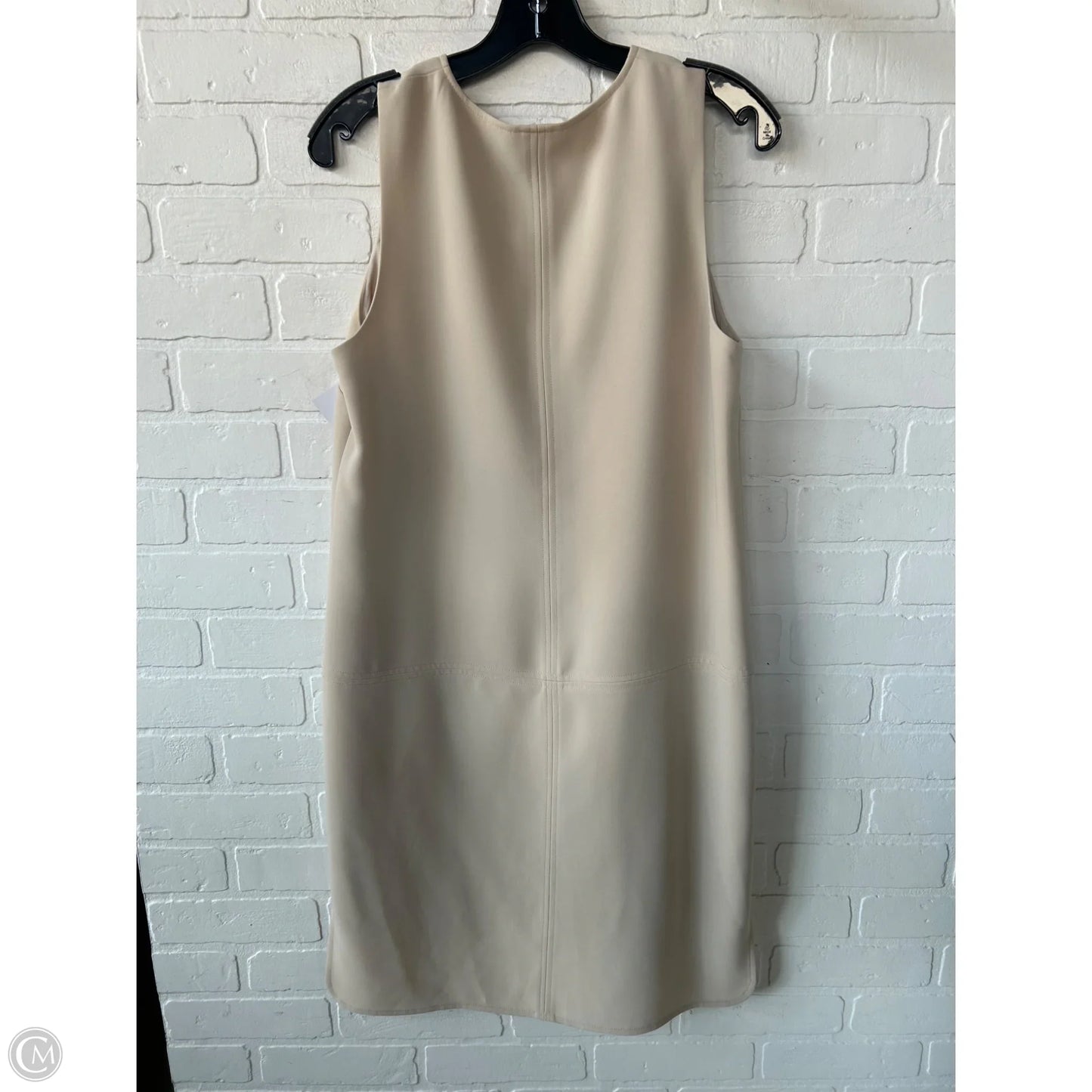 Dress Work By Lauren By Ralph Lauren In Tan, Size: S