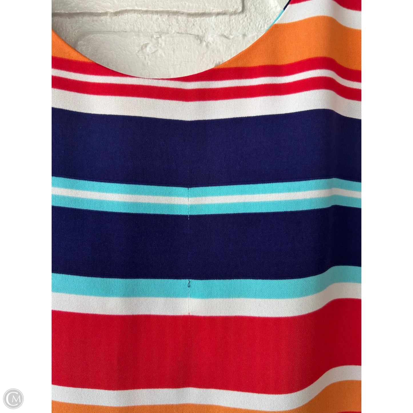 Dress Casual Short By Cynthia Rowley In Blue & Red, Size: S