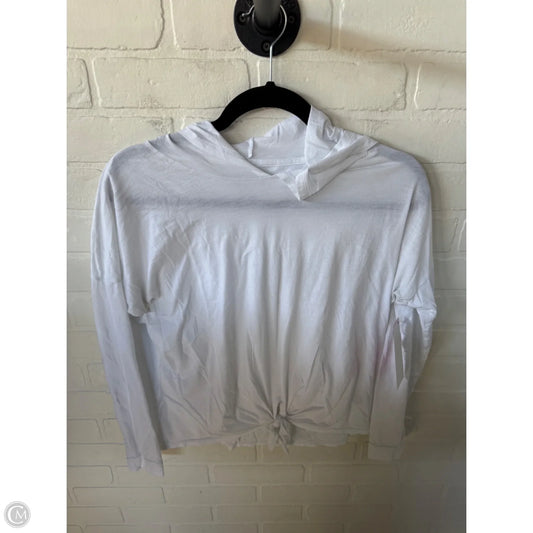 Athletic Top Long Sleeve Crewneck By Beyond Yoga In White, Size: M