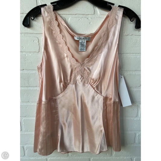 Top Sleeveless By Nine West Apparel In Pink, Size: Xs