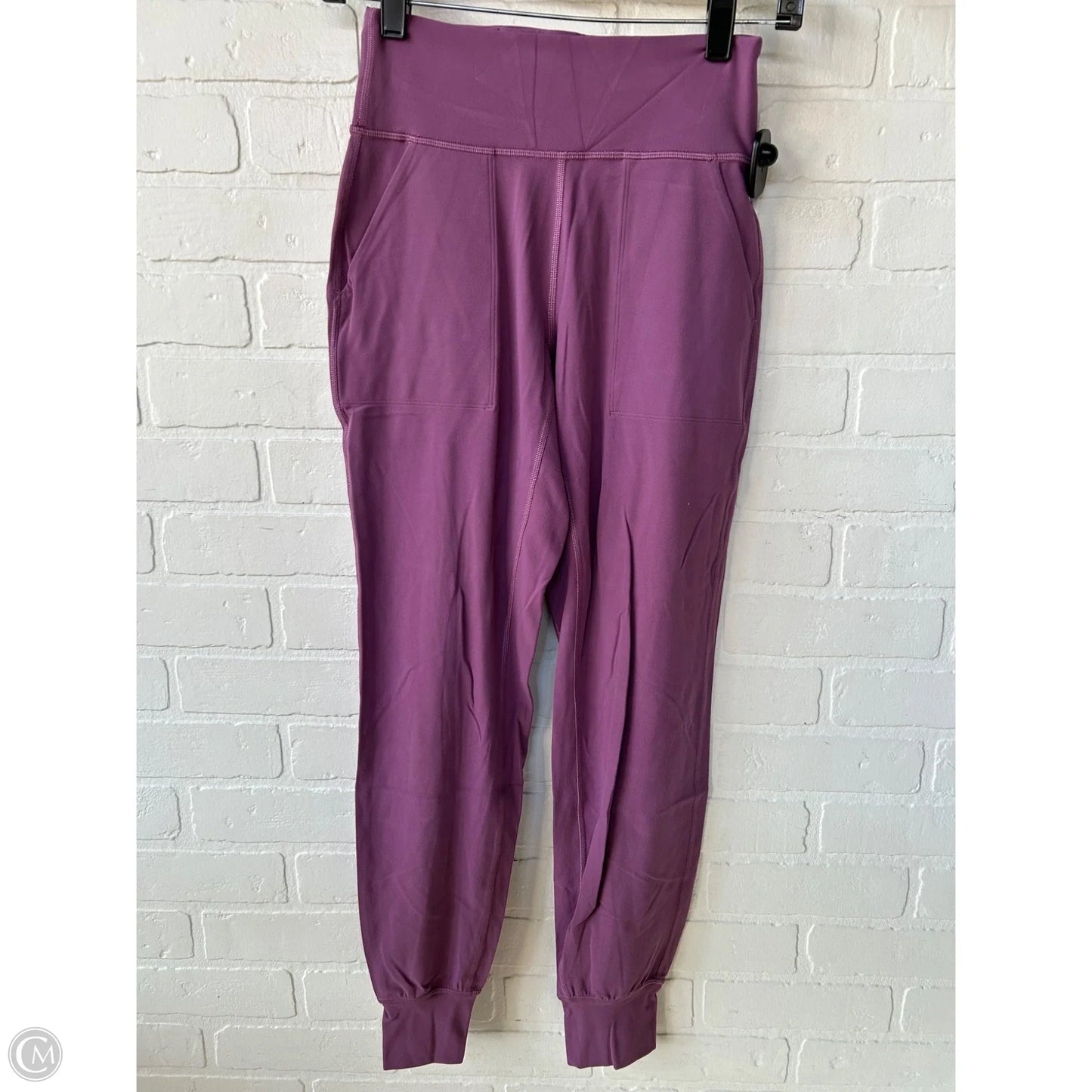 Athletic Pants By Lululemon In Purple, Size: 4