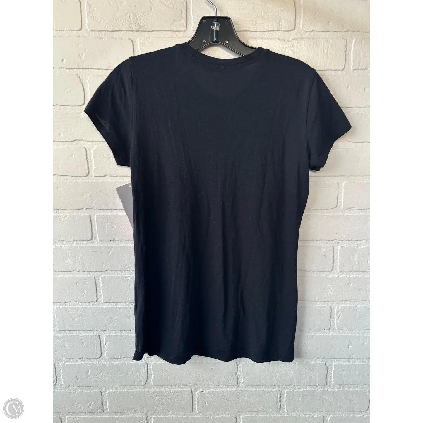 Top Short Sleeve Basic By Vince In Black, Size: S