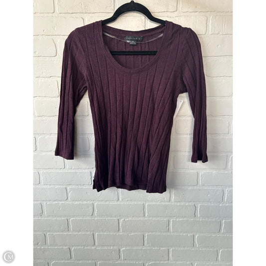 Top Long Sleeve By Sanctuary In Purple, Size: M
