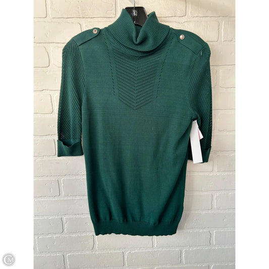 Sweater Short Sleeve By White House Black Market In Green, Size: Xs