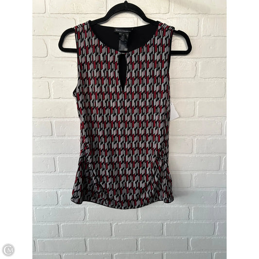 Top Sleeveless By White House Black Market In Black & Red, Size: S