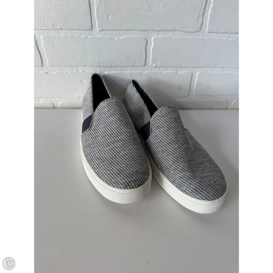 Shoes Flats By Vince In Navy, Size: 8