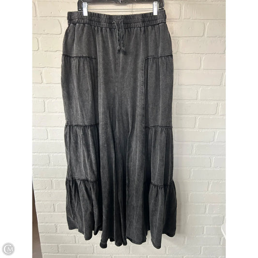 Pants Wide Leg By Oli & Hali In Black, Size: 12