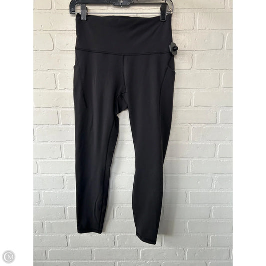 Athletic Leggings By Lululemon In Black, Size: 8
