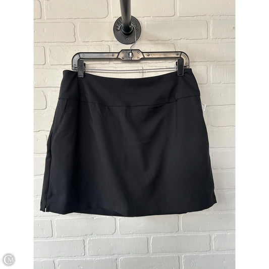 Athletic Skort By Adidas In Black, Size: 12