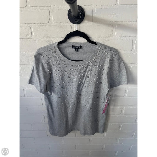 Top Short Sleeve Basic By J. Crew In Grey, Size: S