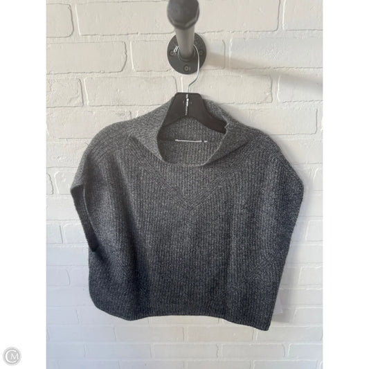 Vest Sweater By Anthropologie In Grey, Size: Xs