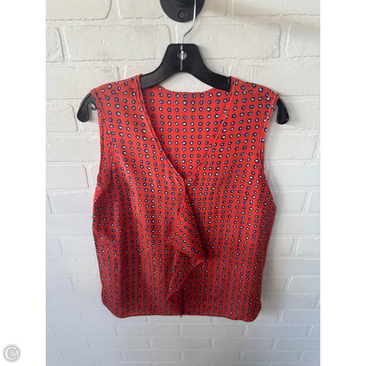 Top Sleeveless By Nic + Zoe In Orange, Size: M