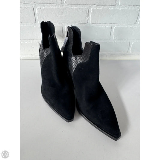 Boots Ankle Heels By Vince Camuto In Black, Size: 8