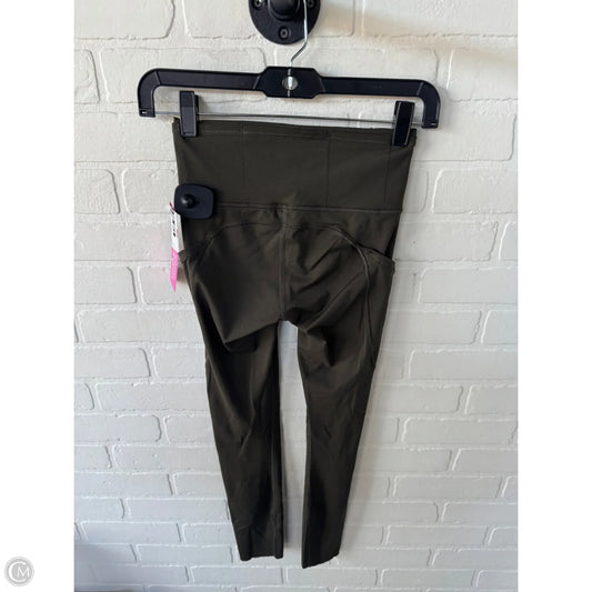Athletic Leggings By Lululemon In Green, Size: 2