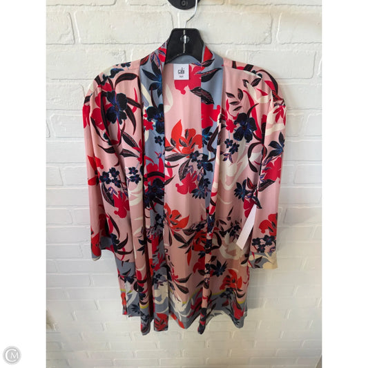 Kimono By Cabi In Blue & Pink, Size: Xs