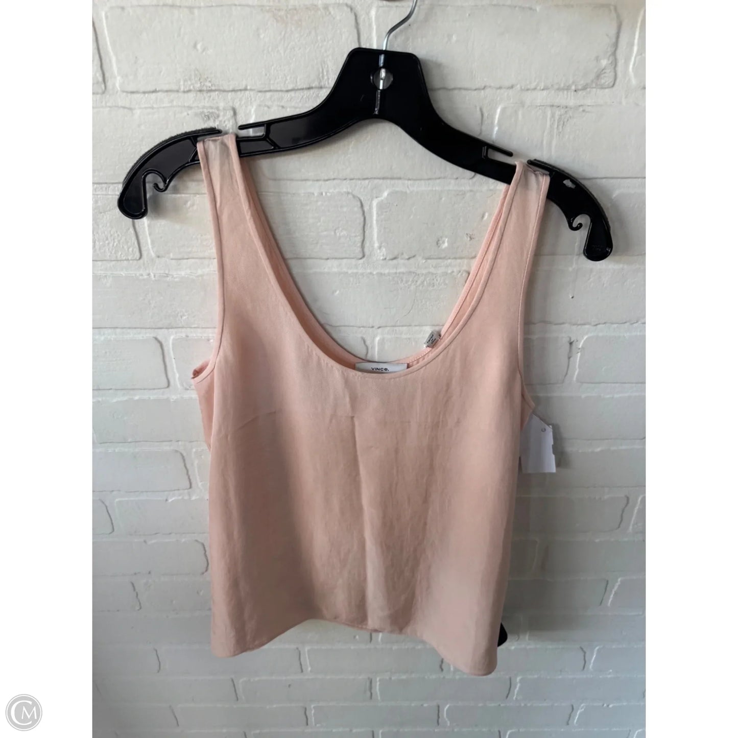Top Sleeveless By Vince In Peach, Size: S