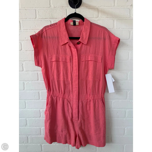 Romper By Universal Thread In Orange, Size: M