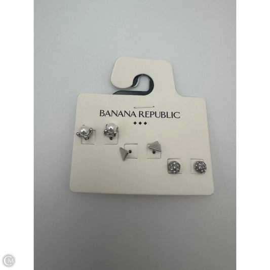 Earrings Stud By Banana Republic, Size: 03 Piece Set
