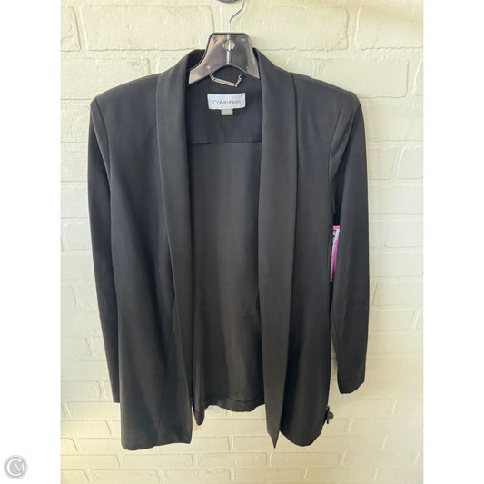 Blazer By Calvin Klein In Black, Size: S