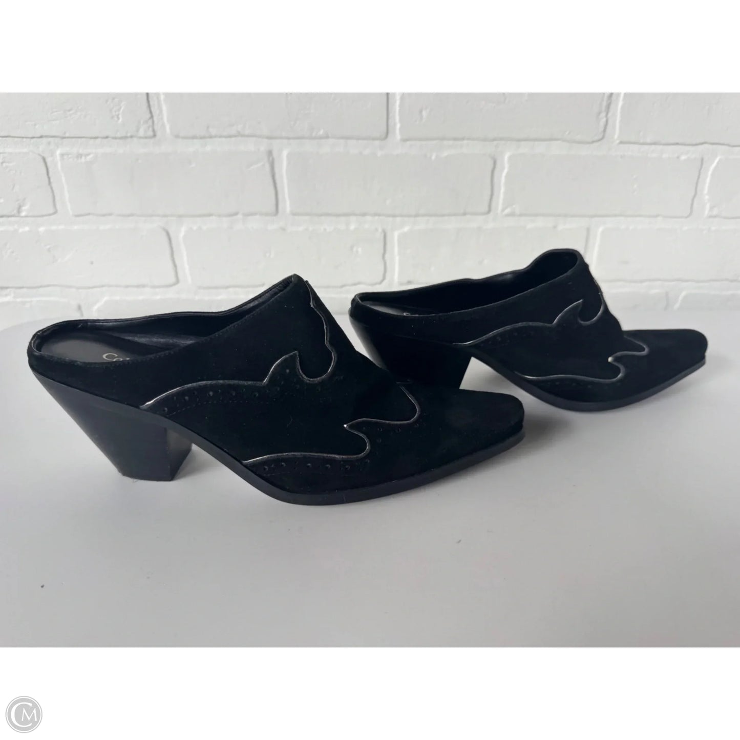 Shoes Heels Block By Coldwater Creek In Black, Size: 7.5