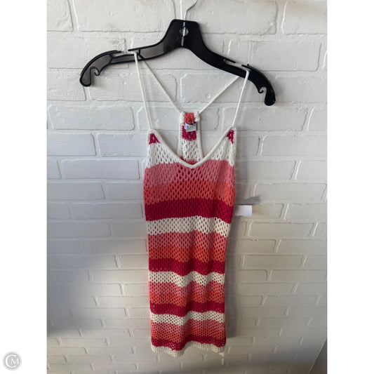 Swimwear Cover-up By Venus In Orange & Pink, Size: S