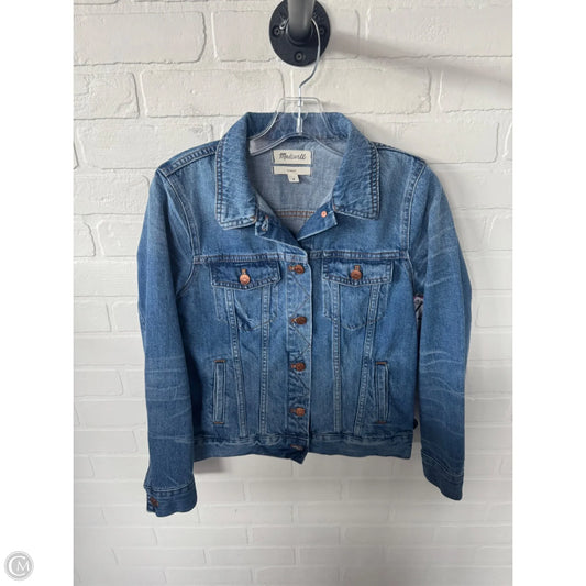 Jacket Denim By Madewell In Blue Denim, Size: S