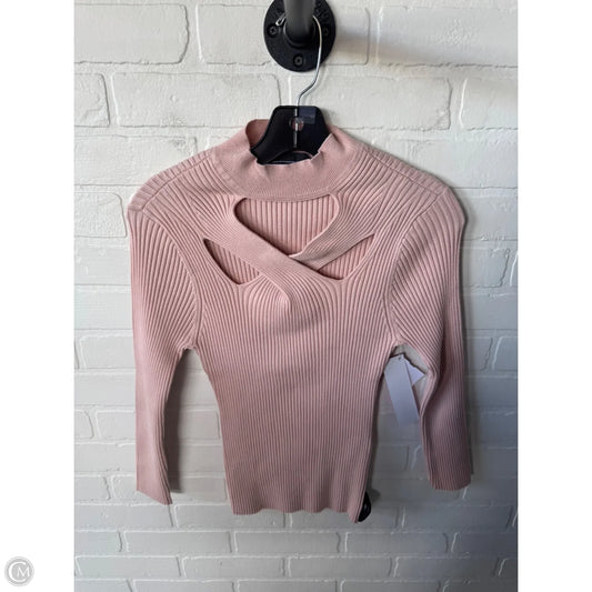 Sweater By White House Black Market In Pink, Size: M