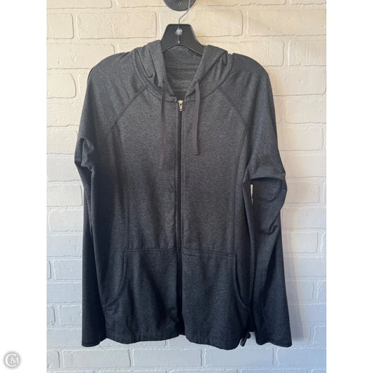 Sweatshirt Hoodie By Patagonia In Grey, Size: L